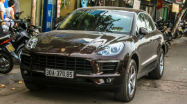 Porsche Macan đầu tiên xuất hiện trên phố Hà Nội