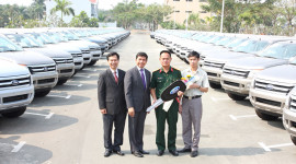 Ford Việt Nam b&agrave;n giao 120 xe Ranger XLT tới tập đo&agrave;n Viettel