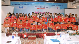 Honda Việt Nam phát động cuộc thi “An toàn giao thông cho nụ cười trẻ thơ”