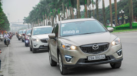 Dàn xe Mazda CX-5 “offline” hoành tráng tại Hà Nội