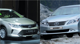 So sánh trực quan Toyota Camry 2015 và phiên bản cũ