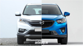 Honda CR-V v&agrave; Mazda CX-5: Cuộc đối đầu c&acirc;n sức