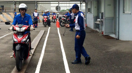 Honda Việt Nam đào tại kỹ thuật lái xe an toàn cho 100 Đoàn viên