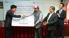 Hyundai ủng hộ 300.000 USD cứu trợ nạn nh&acirc;n động đất tại Nepal