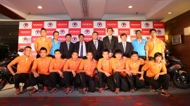 Honda Việt Nam tiếp tục "kết duyên" với bóng đá Việt