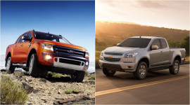 Chọn xe b&aacute;n tải Ford Ranger hay Chevrolet Colorado?
