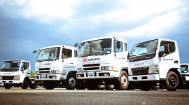 FUSO Việt Nam bàn giao lô xe tải cho DB Schenker