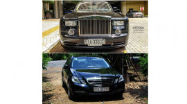 Rolls-Royce Phantom v&agrave; Mercedes E250 tr&ugrave;ng biển &quot;khủng&quot; tại S&agrave;i G&ograve;n