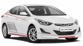 Hyundai Elantra phi&ecirc;n bản thể thao tr&igrave;nh l&agrave;ng