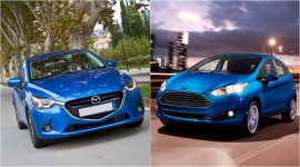 Mazda2 vs. Ford Fiesta: Xe cỡ nhỏ so t&agrave;i