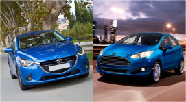 Mazda2 vs. Ford Fiesta: Xe cỡ nhỏ so tài