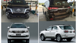 Toyota Fortuner 2016 “lột xác” so với thế hệ cũ