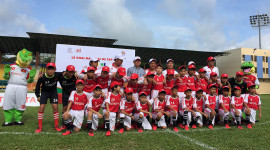Toyota tổ chức tập huấn bóng đá cho trẻ em Việt Nam