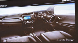 Lộ ảnh nội thất Honda BR-V crossover