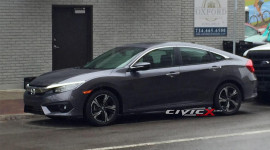 Honda Civic 2016 bản sedan lộ diện trước ng&agrave;y ra mắt