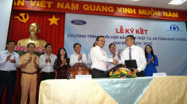 Ford Việt Nam ký kết hợp tác chiến lược với Ủy ban ATGT Quốc gia