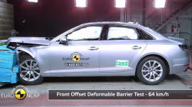Audi A4 2016 đạt tiêu chuẩn an toàn 5 sao