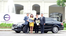 Mercedes bàn giao xe E 200 cho FLC Sầm Sơn Golf & Resort