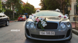 H&agrave;ng hiếm Bentley SuperSport l&agrave;m xe hoa tại Hải Ph&ograve;ng