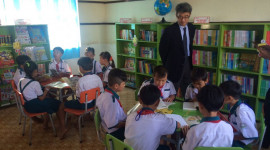 Honda Việt Nam trao tặng thư viện cho các trường tiểu học