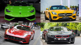 Bao nhiêu siêu xe đến tay đại gia Việt năm 2015?