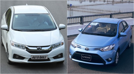 Honda City v&agrave; Toyota Vios: Cuộc đua ph&acirc;n kh&uacute;c sedan hạng B