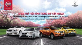 Chụp hình không gian 3D với Nissan NP300 Navara tại AEON MALL Long Biên cuối tuần này