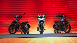 To&agrave;n cảnh gian h&agrave;ng Honda tại Vietnam Motorcycle Show 2016