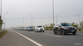 Hơn 100 xe Mazda CX-5 “offline” hoành tráng tại Hà Nội