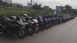 Dàn xe Yamaha Exciter 150 “offline” hoành tráng tại Hà Nội