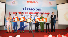 Honda tổ chức Hội thi "Hướng dẫn viên Lái xe an toàn xuất sắc năm 2016”