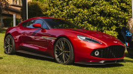 Aston Martin tr&igrave;nh l&agrave;ng Concept Vanquish Zagato bản kỉ niệm