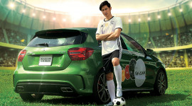 Huy Khánh cùng Mercedes cổ vũ "cỗ xe tăng Đức" mùa EURO 2016
