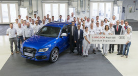 Chiếc Audi Q5 thứ 1 triệu xuất xưởng tại nh&agrave; m&aacute;y ở Ingolstadt