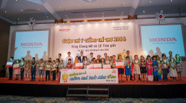 Honda Việt Nam tổ chức th&agrave;nh c&ocirc;ng cuộc thi &ldquo;&Yacute; tưởng trẻ thơ&quot; 2016