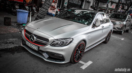 Mercedes-AMG C63 S Edition 1 t&aacute;i xuất tr&ecirc;n phố S&agrave;i G&ograve;n