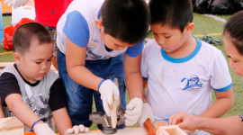 Ford Việt Nam tổ chức “Ngày hội vui chơi, em học làm thợ”