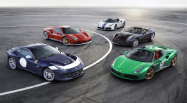 Ferrari tr&igrave;nh l&agrave;ng bộ 5 phi&ecirc;n bản đặc biệt mừng kỷ niệm 70 năm
