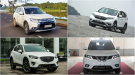 Chọn Mitsubishi Outlander, Mazda CX-5, Honda CR-V hay Nissan X-Trail?