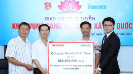 Honda Việt Nam chia sẻ cùng đồng bào lũ lụt các tỉnh miền Trung