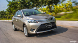 Đánh giá Toyota Vios 2016: Ấn tượng từ hộp số và cảm giác lái
