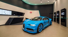 Bugatti đưa Chiron đến khai trương showroom tại Đ&agrave;i Loan