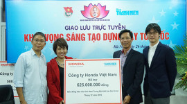 Honda Việt Nam hỗ trợ đồng bào lũ lụt Nam Trung Bộ