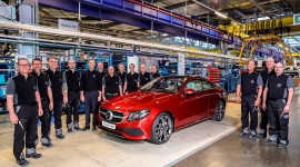 Mercedes-Benz E-Class Coupe mới ch&iacute;nh thức đi v&agrave;o sản xuất