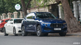Bộ ba Maserati tụ họp trên phố Hà Nội dịp cuối tuần