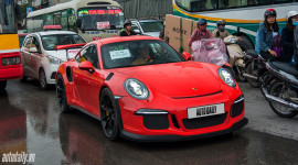 Siêu phẩm Porsche 911 GT3 RS đầu tiên lăn bánh tại Việt Nam