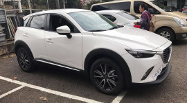 Mazda CX-3 bất ngờ xuất hiện tại trạm đăng kiểm ở S&agrave;i G&ograve;n