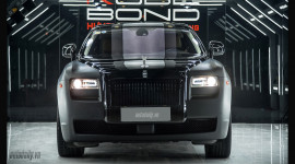 Rolls-Royce Ghost mang phong c&aacute;ch Black Badge tại H&agrave; Nội