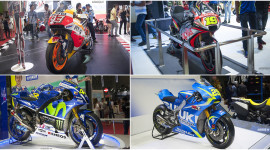 Cận cảnh 4 xe đua MotoGP vừa xuất hiện tại Việt Nam