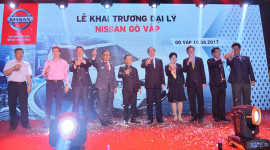 Nissan Việt Nam khai trương Đại l&yacute; 3S Nissan G&ograve; Vấp